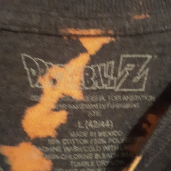 DBZ Tie dye TShirt - Picture 3 of 3